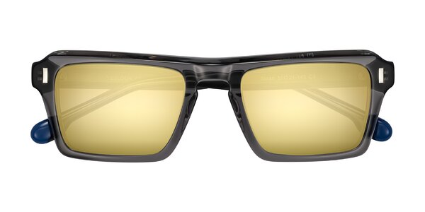 Front of Sloan in Translucent Gray