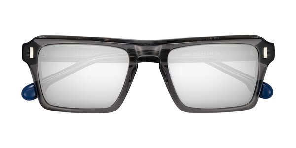 Front of Sloan in Translucent Gray