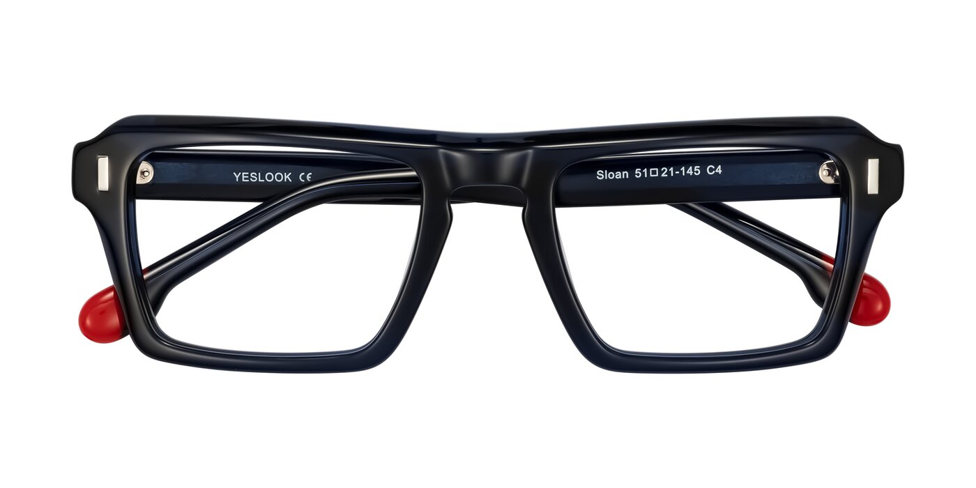 Sloan - Dark Navy Eyeglasses