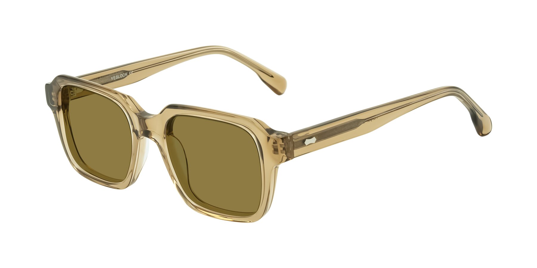 Angle of Harper in Champagne with Brown Polarized Lenses