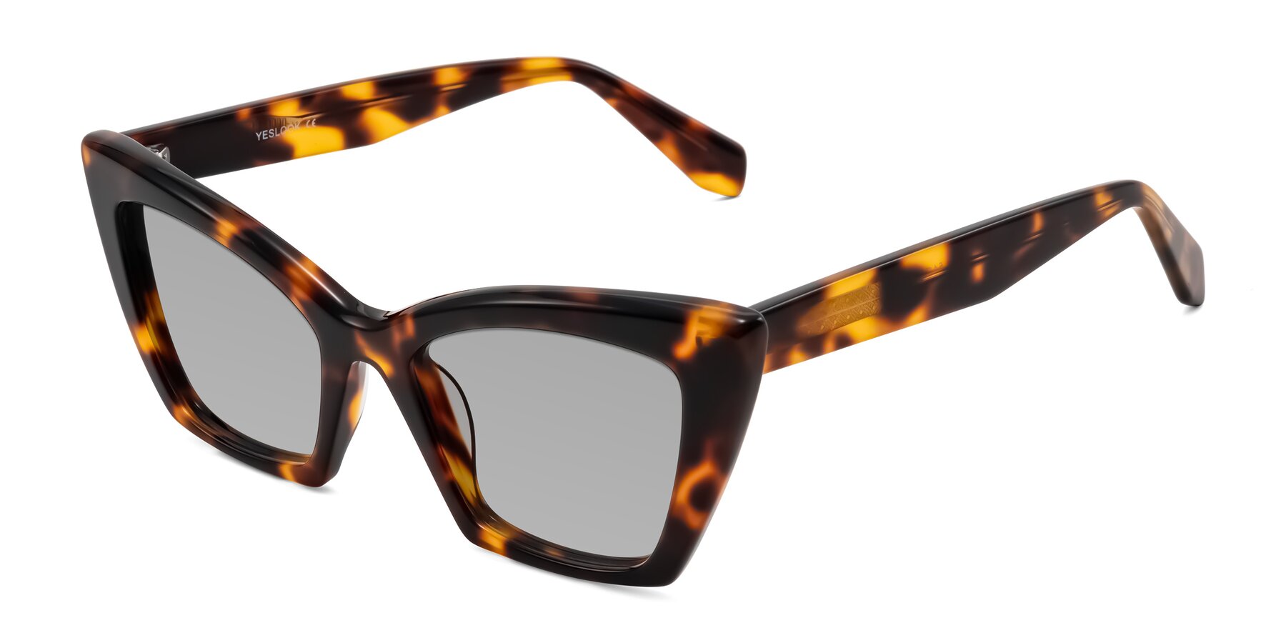 Angle of Wayar in Tortoise with Light Gray Tinted Lenses