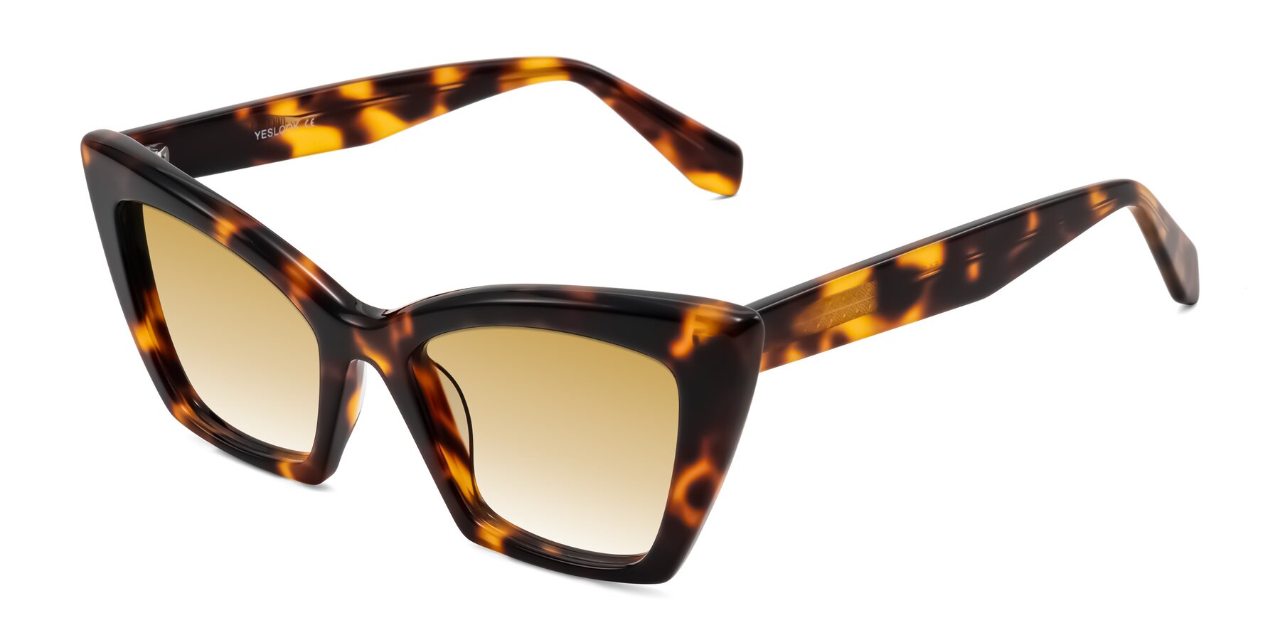 Angle of Wayar in Tortoise with Champagne Gradient Lenses