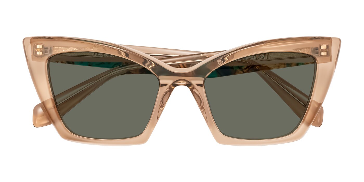 Wayar - Champagne Polarized Sunglasses