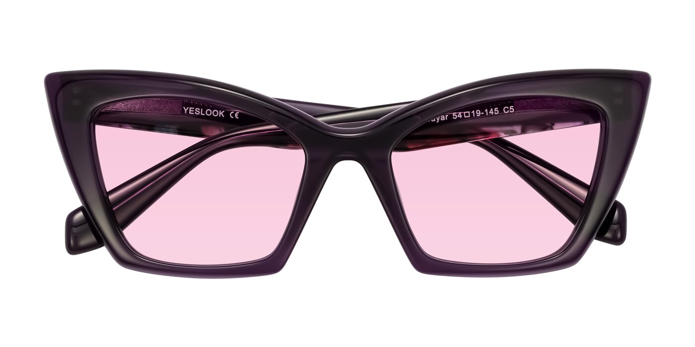 Wayar - Eggplant Tinted Sunglasses