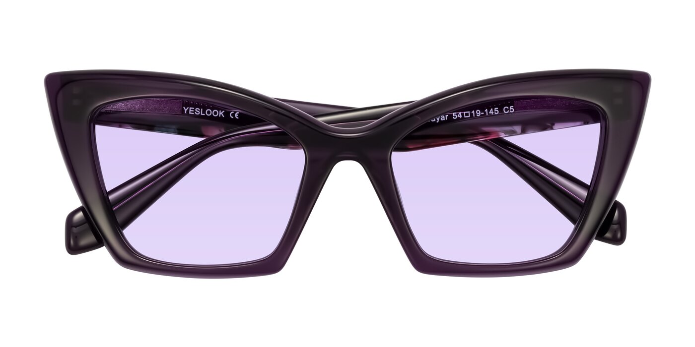 Wayar - Eggplant Tinted Sunglasses