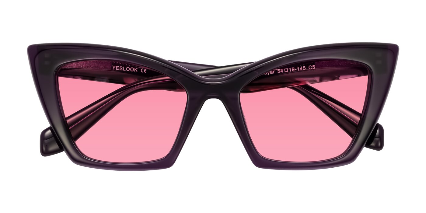 Wayar - Eggplant Tinted Sunglasses