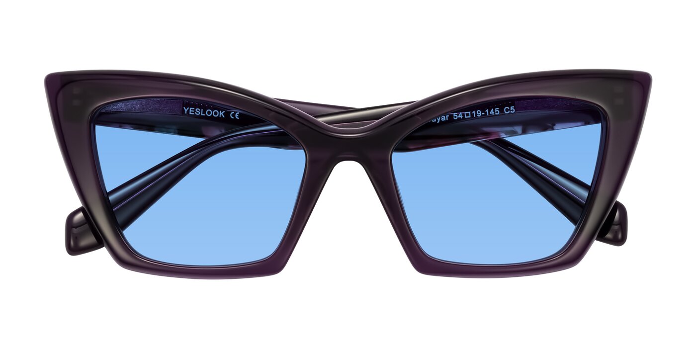 Wayar - Eggplant Tinted Sunglasses