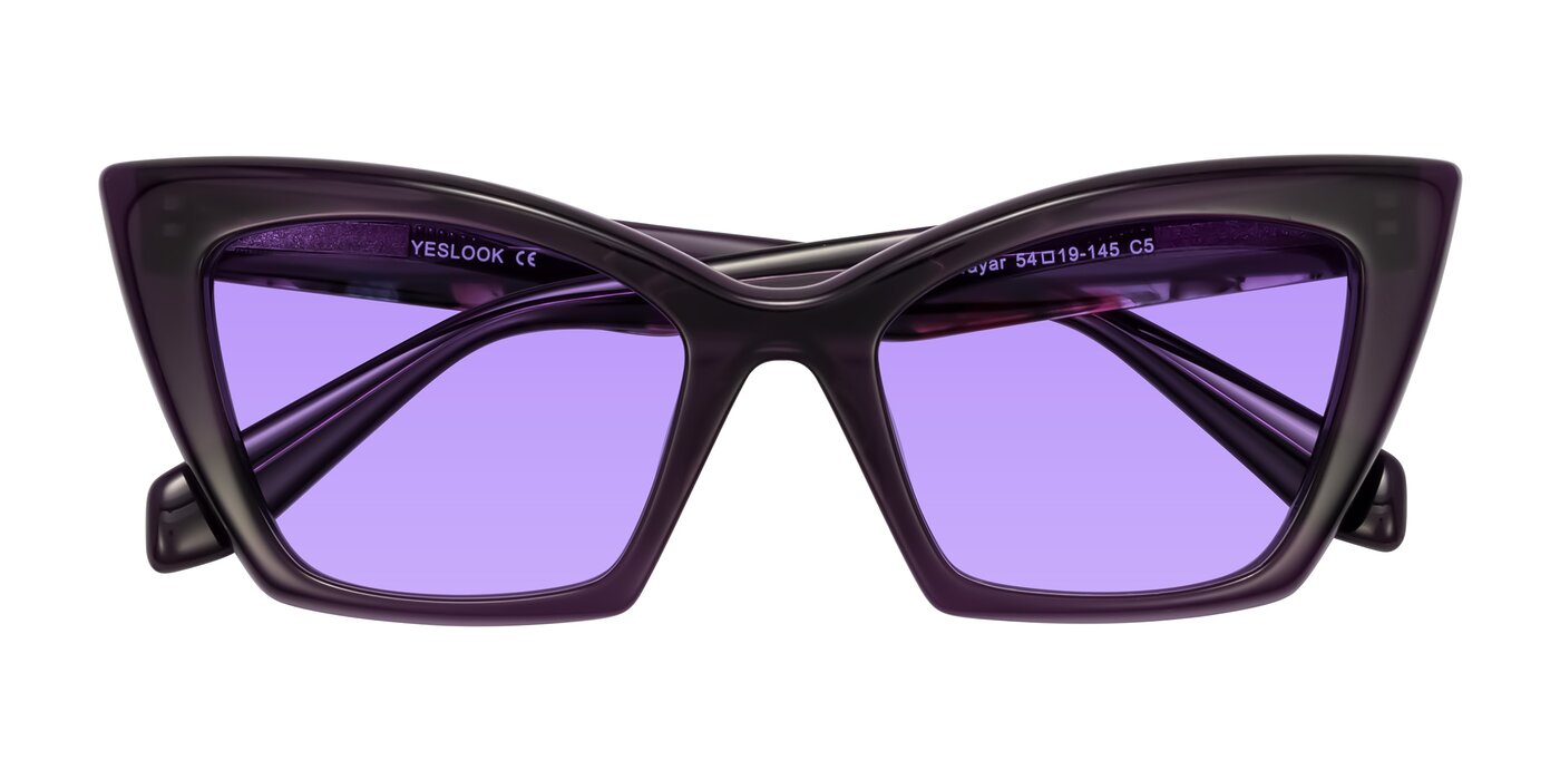 Wayar - Eggplant Tinted Sunglasses