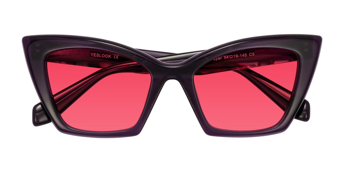 Wayar - Eggplant Tinted Sunglasses