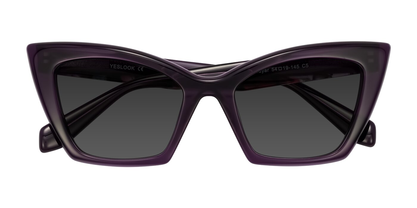 Wayar - Eggplant Tinted Sunglasses