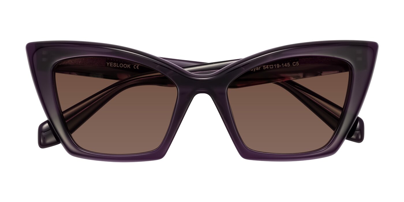 Wayar - Eggplant Tinted Sunglasses