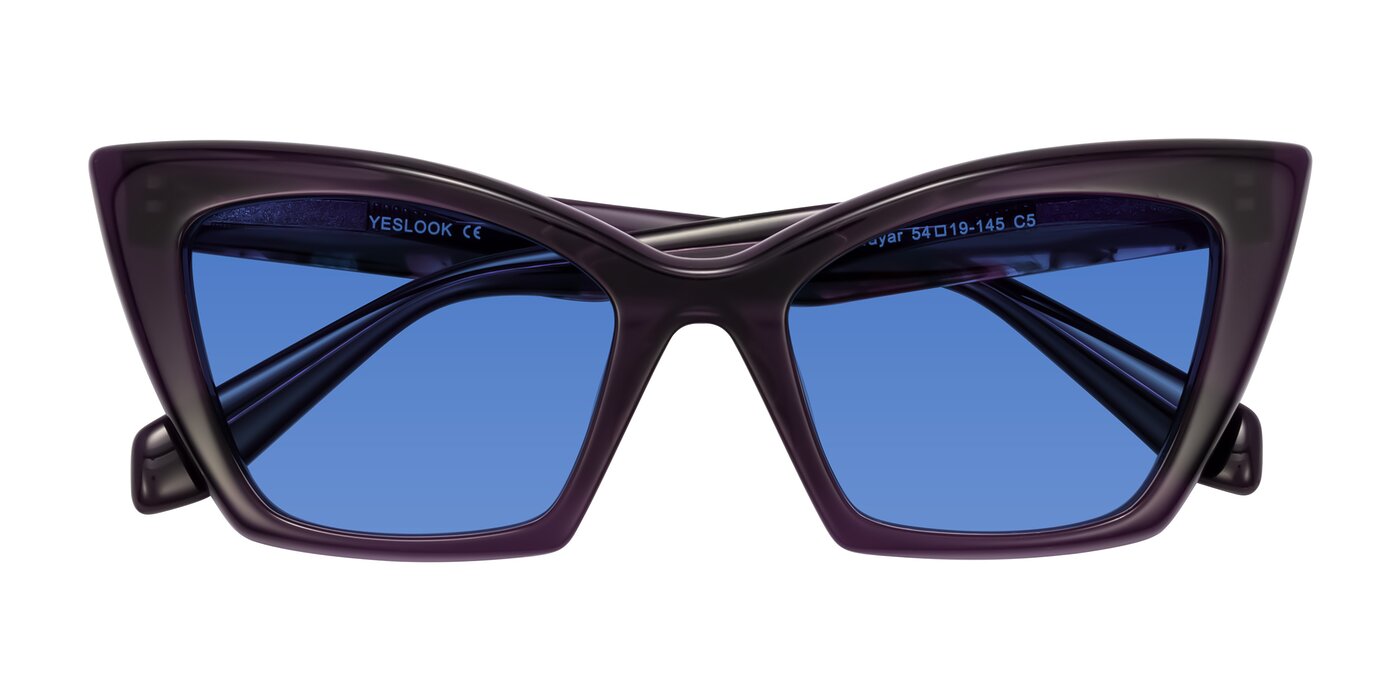 Wayar - Eggplant Tinted Sunglasses
