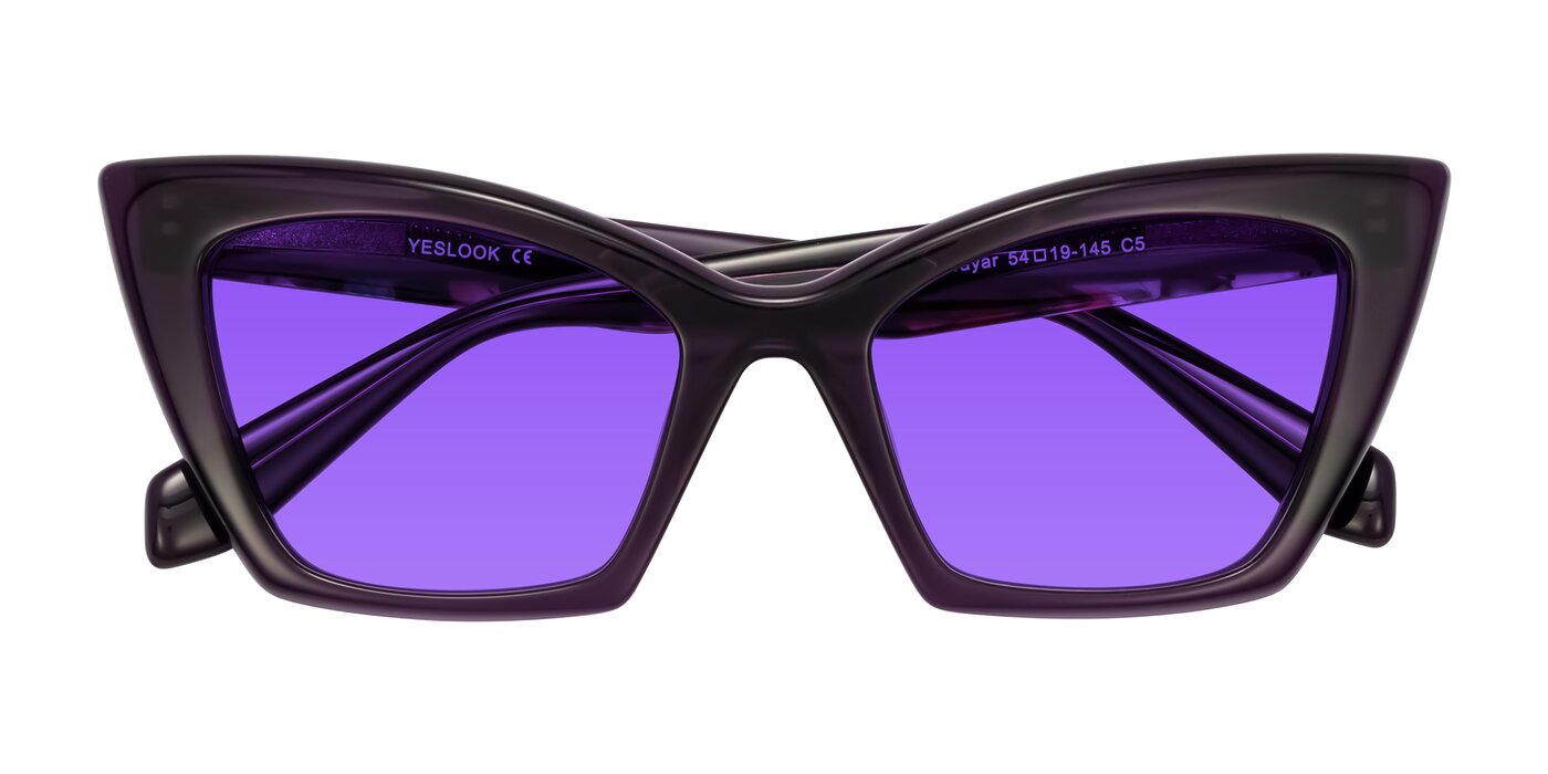 Wayar - Eggplant Tinted Sunglasses