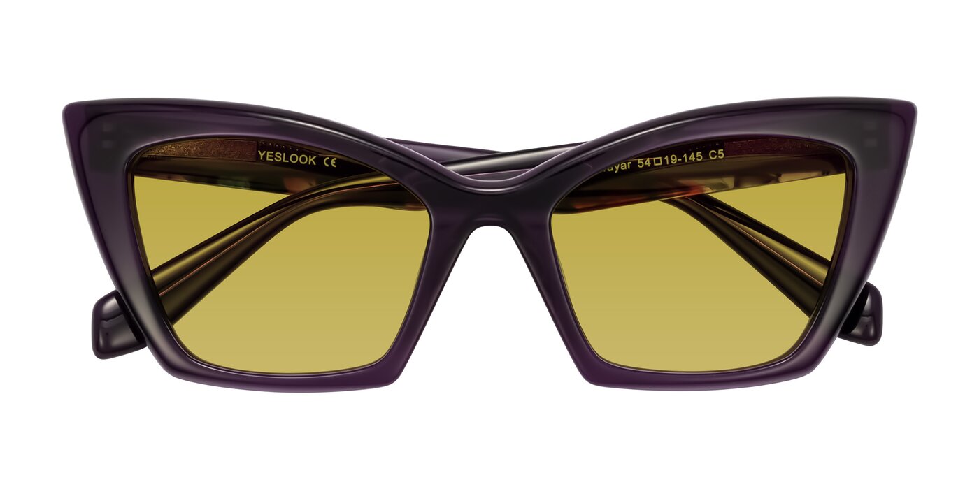 Wayar - Eggplant Tinted Sunglasses