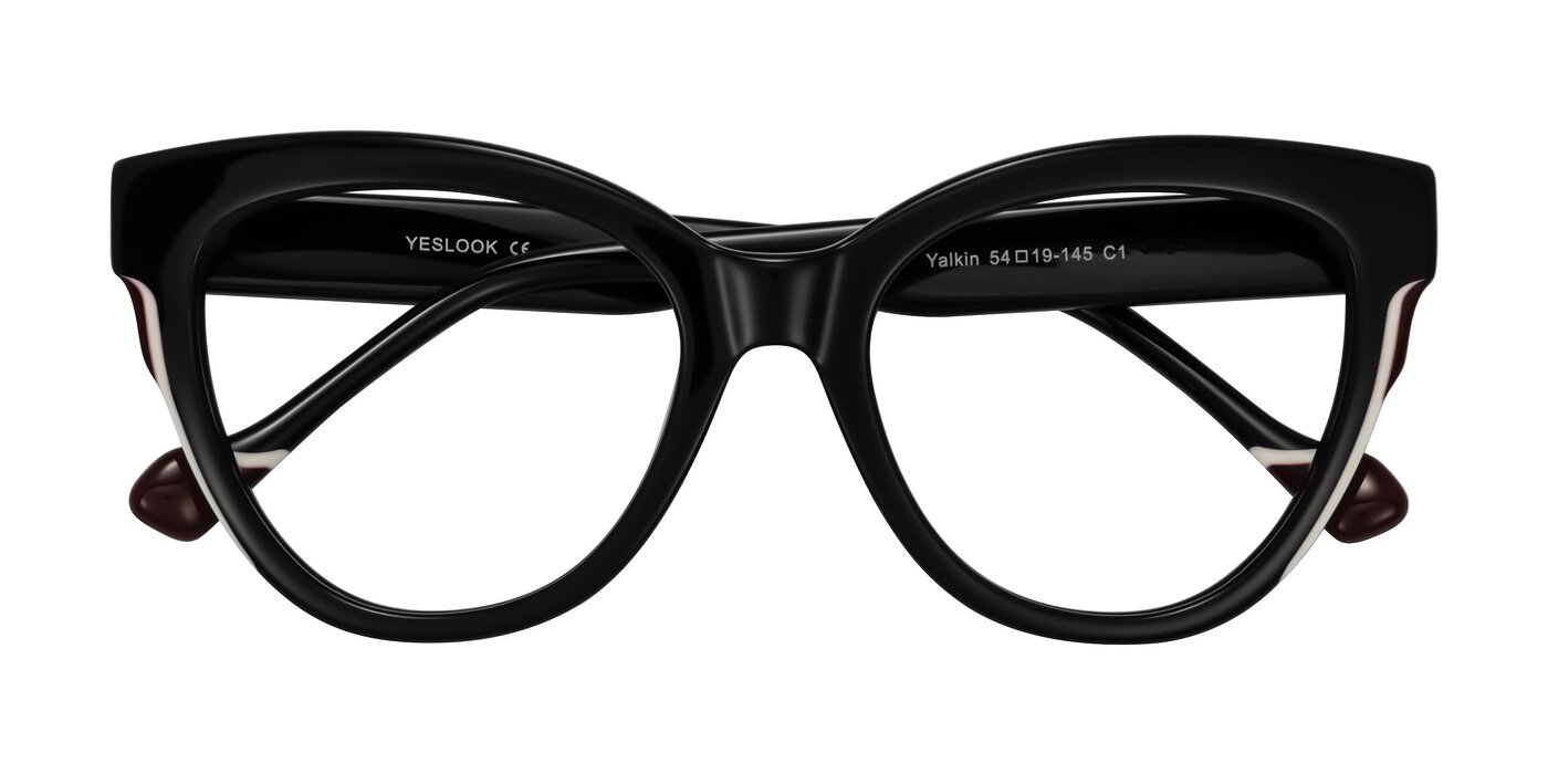Yalkin - Black Eyeglasses