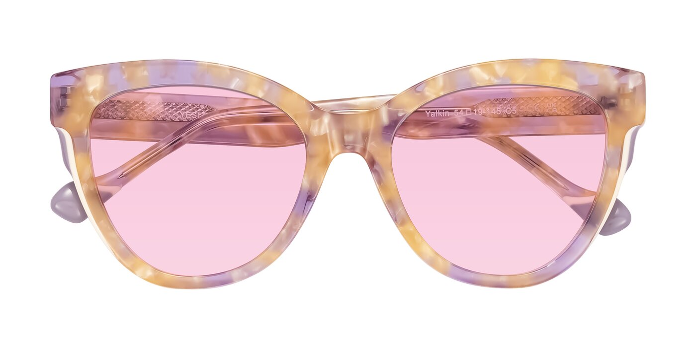 Yalkin - Floral Tortoise Tinted Sunglasses