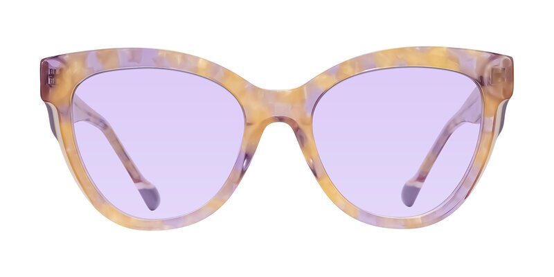 Yalkin - Floral Tortoise Tinted Sunglasses