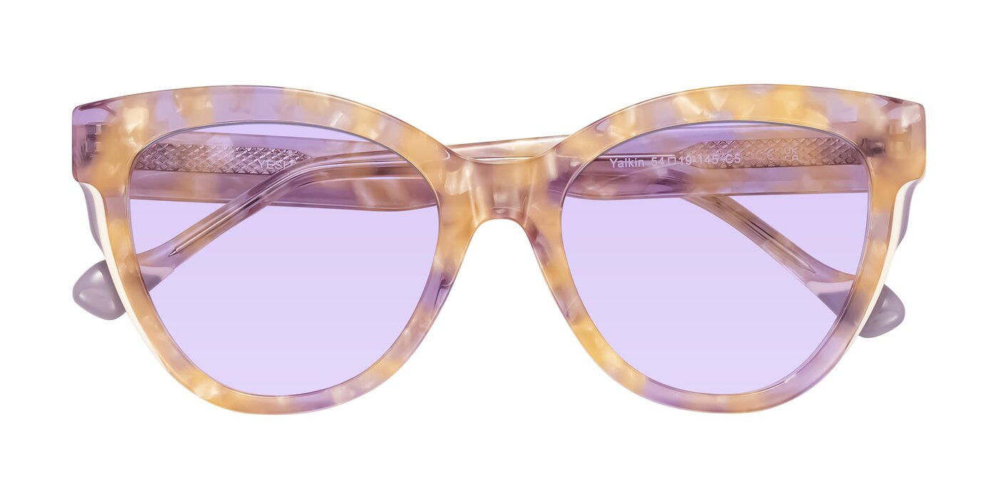 Yalkin - Floral Tortoise Tinted Sunglasses