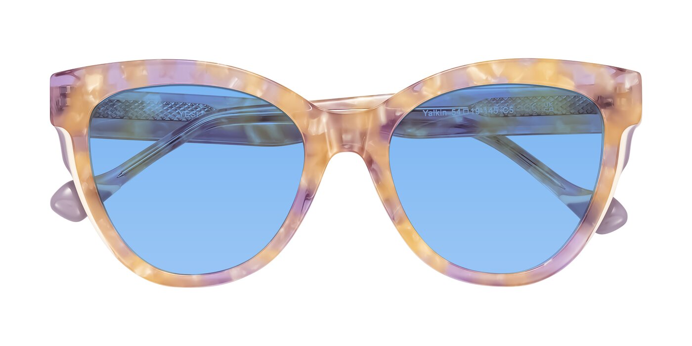Yalkin - Floral Tortoise Tinted Sunglasses