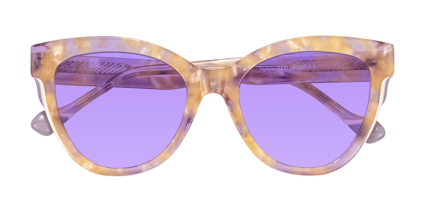 Yalkin - Floral Tortoise Tinted Sunglasses
