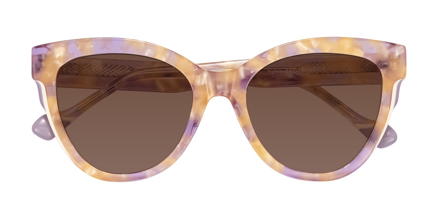 Yalkin - Floral Tortoise Tinted Sunglasses