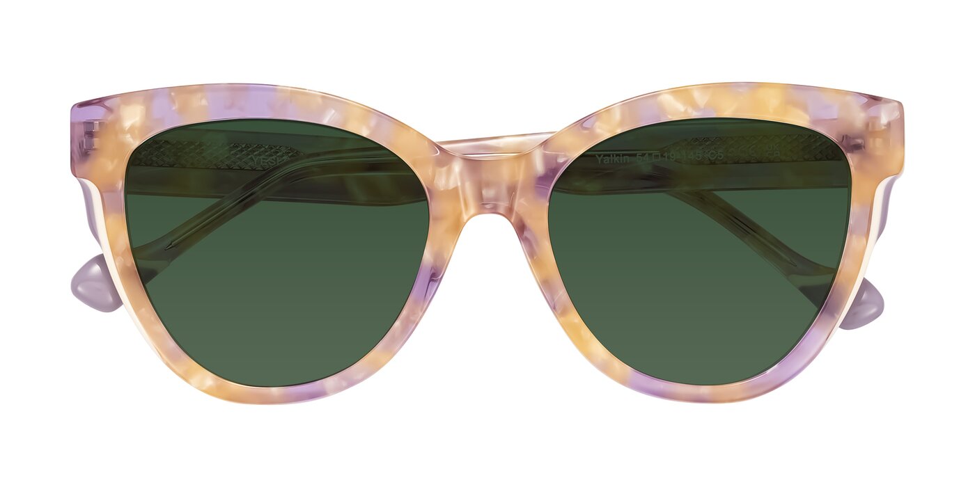 Yalkin - Floral Tortoise Tinted Sunglasses