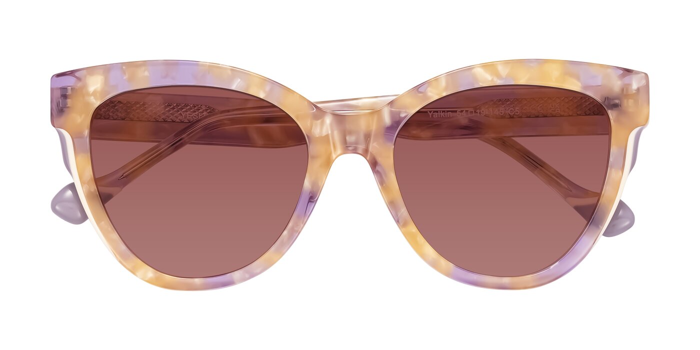 Yalkin - Floral Tortoise Tinted Sunglasses