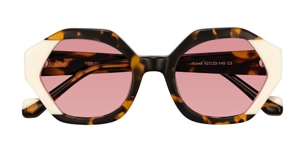 Front of Kawa in Tortoise/Ivory