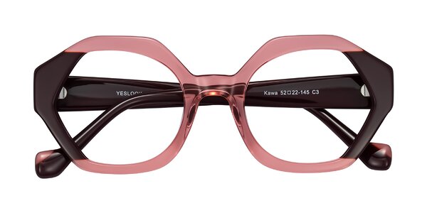 Front of Kawa in Ruby/Maroon