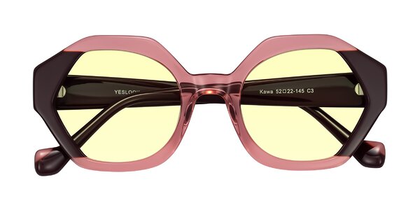 Front of Kawa in Ruby/Maroon