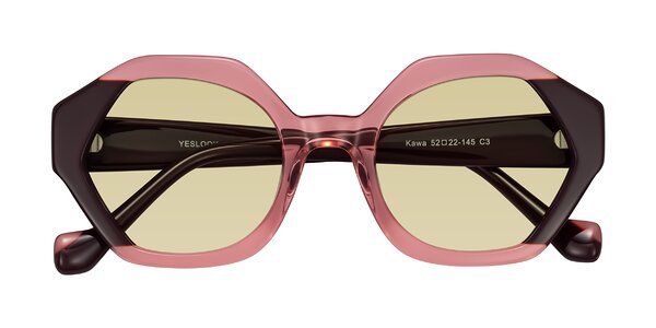 Front of Kawa in Ruby/Maroon