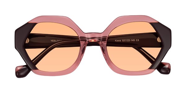 Front of Kawa in Ruby/Maroon