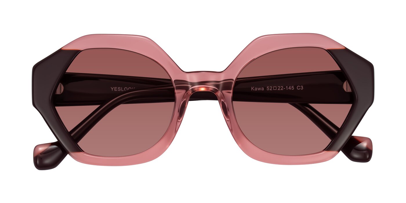 Kawa - Ruby/Maroon Tinted Sunglasses