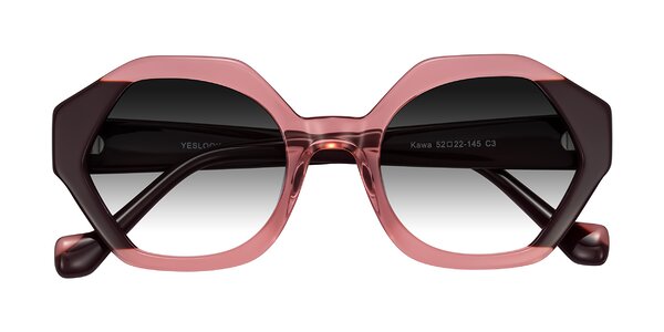 Front of Kawa in Ruby/Maroon