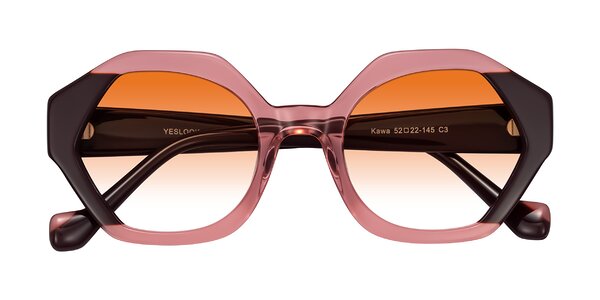 Front of Kawa in Ruby/Maroon