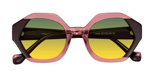 Front of Kawa in Ruby/Maroon