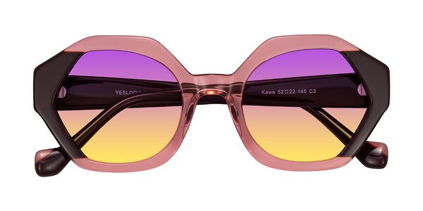 Front of Kawa in Ruby/Maroon