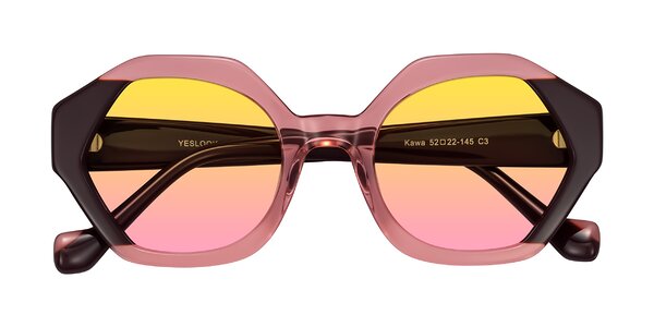 Front of Kawa in Ruby/Maroon