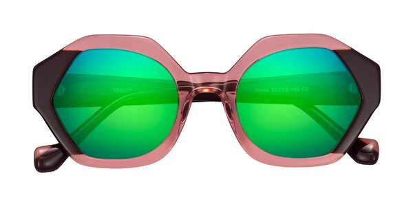 Front of Kawa in Ruby/Maroon