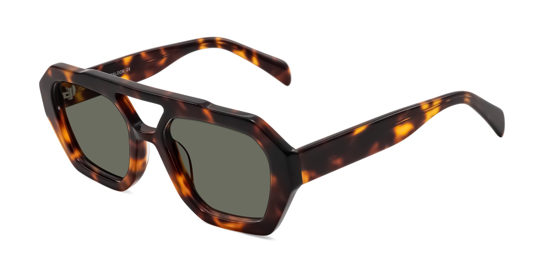 Angle of Silva in Tortoise with Gray Polarized Lenses