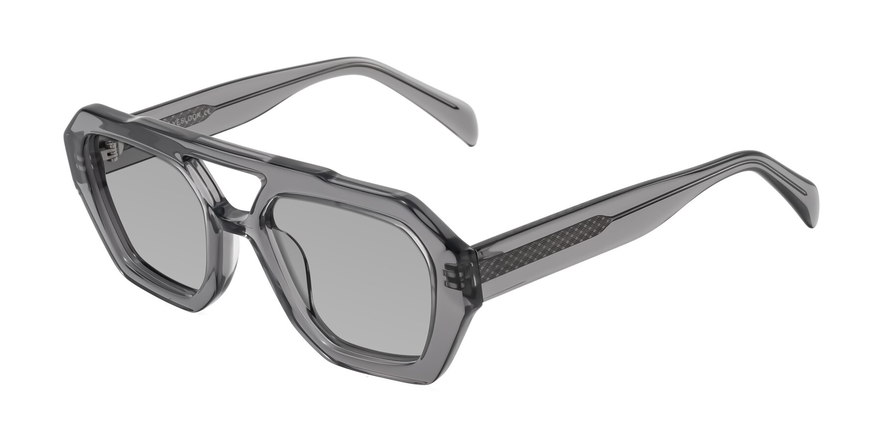 Angle of Silva in Gray with Light Gray Tinted Lenses