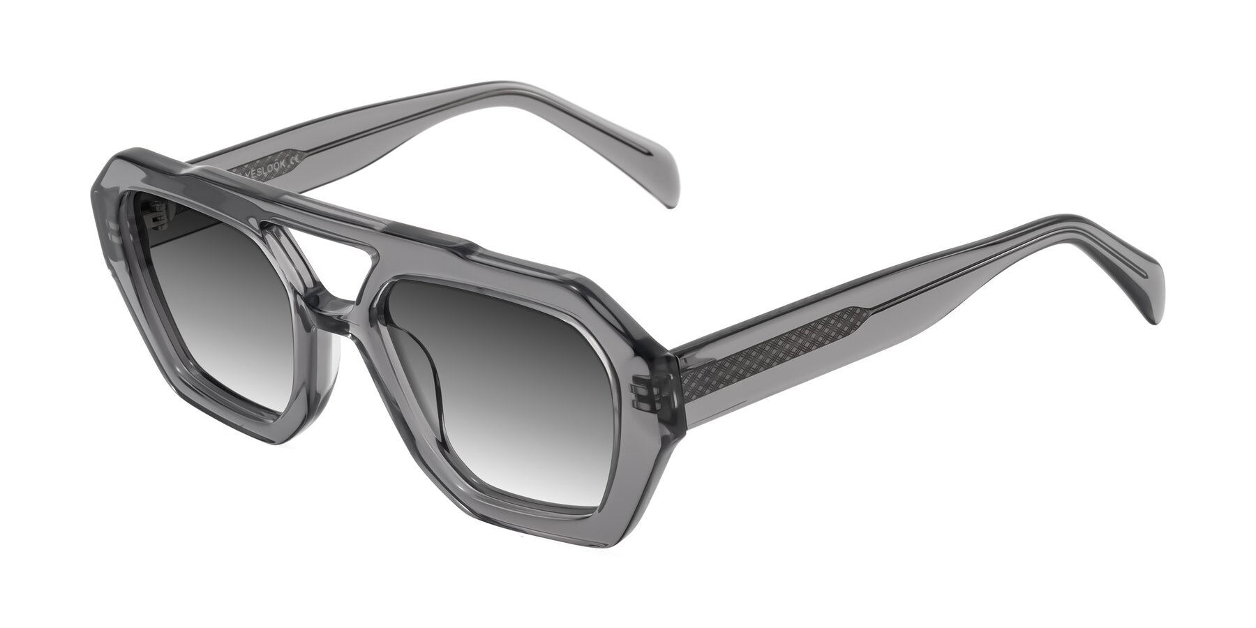 Angle of Silva in Gray with Gray Gradient Lenses