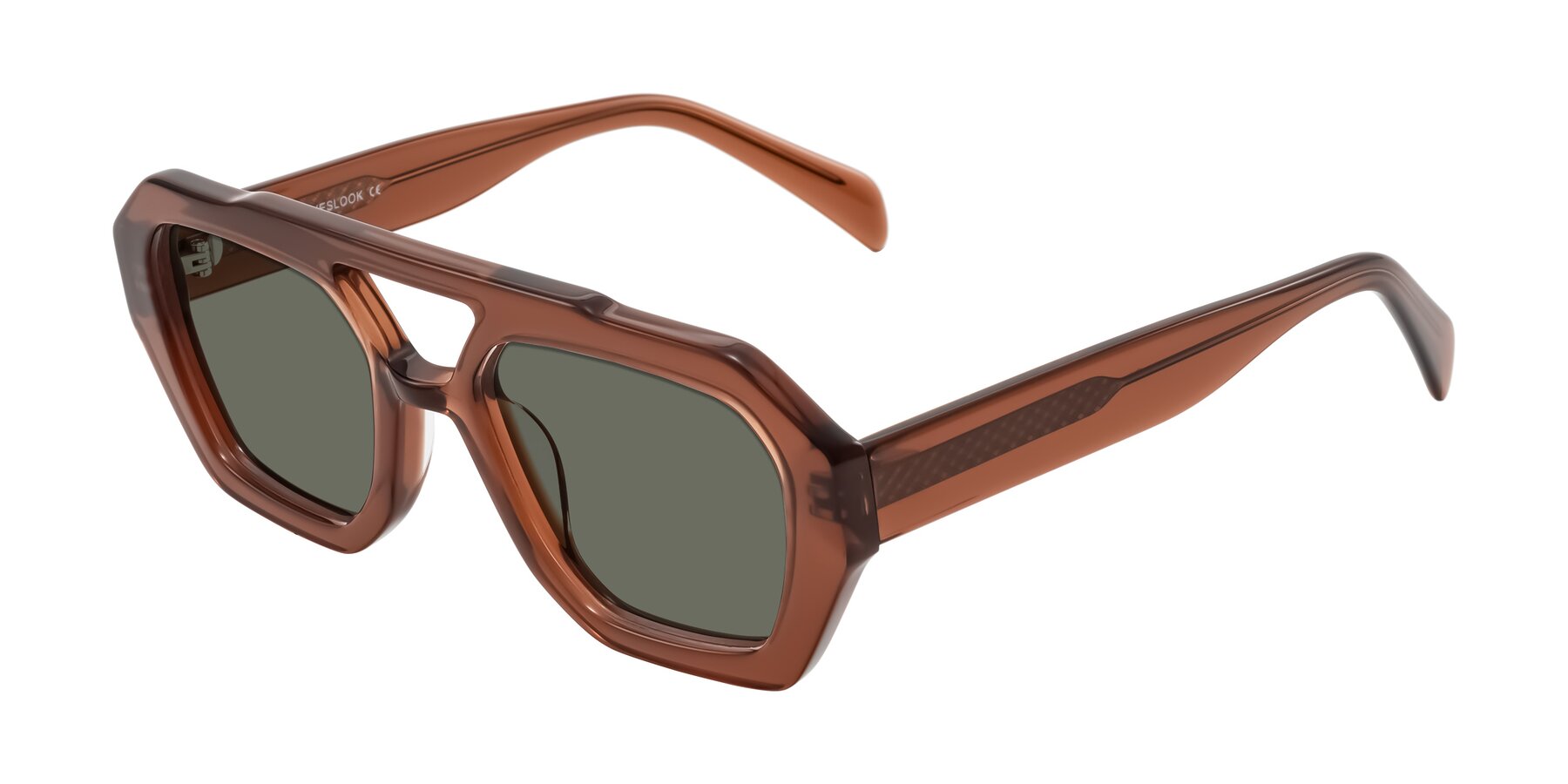 Angle of Silva in Brown with Gray Polarized Lenses
