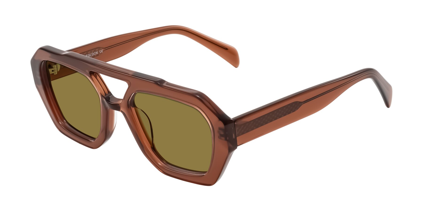 Angle of Silva in Brown with Brown Polarized Lenses