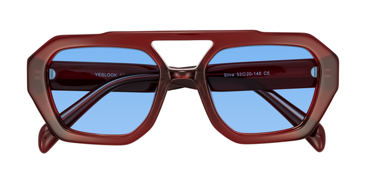 Silva - Wine Tinted Sunglasses