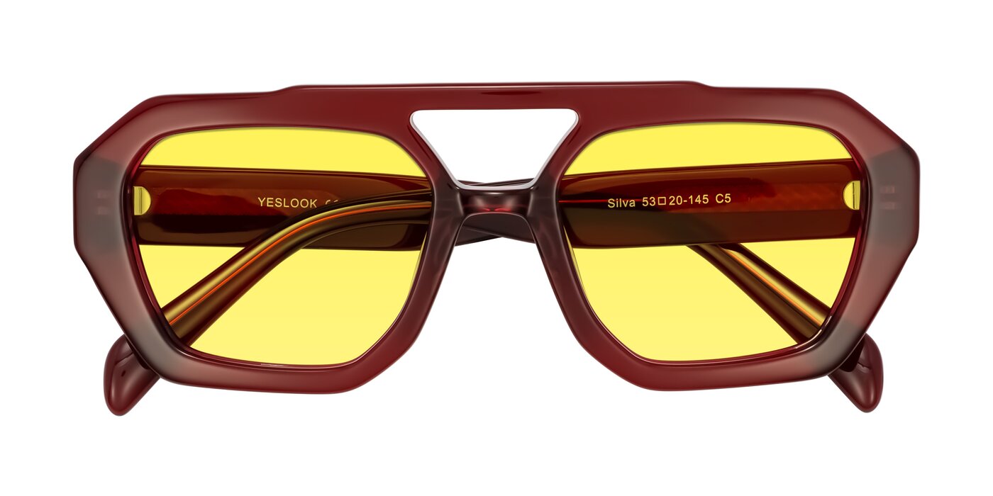 Silva - Wine Tinted Sunglasses