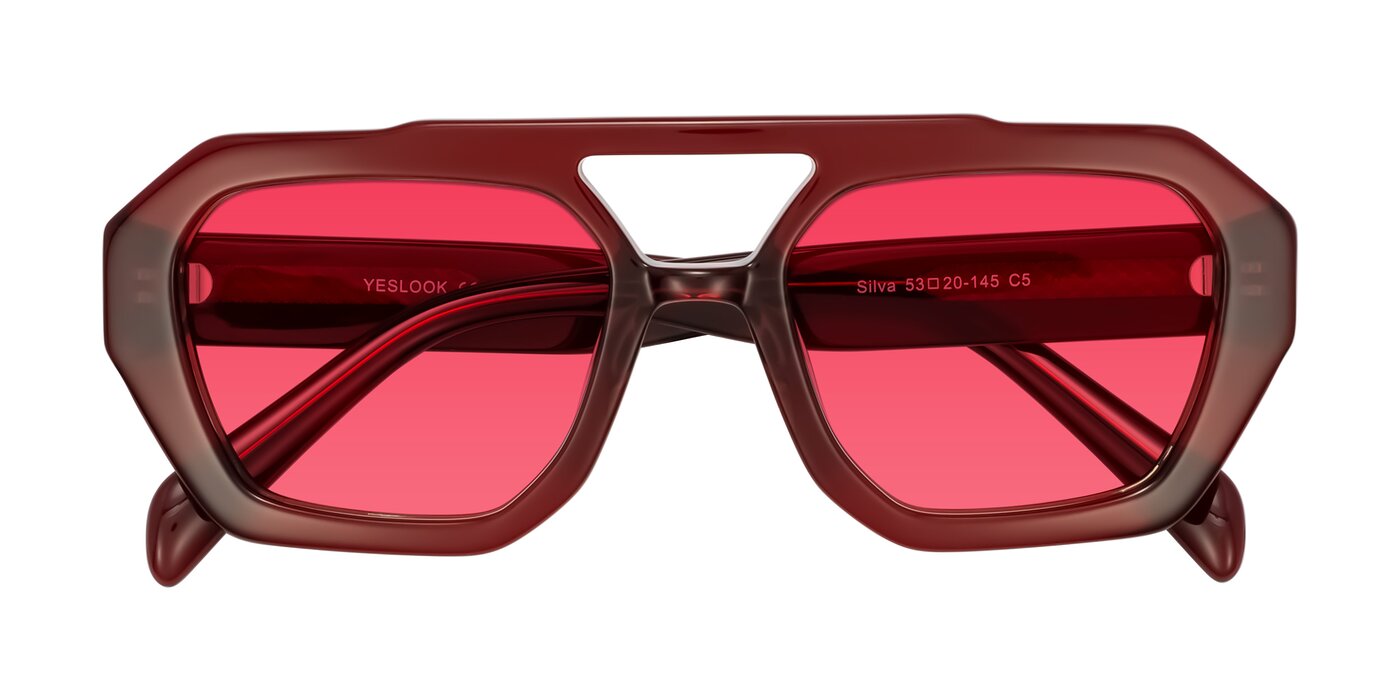 Silva - Wine Tinted Sunglasses