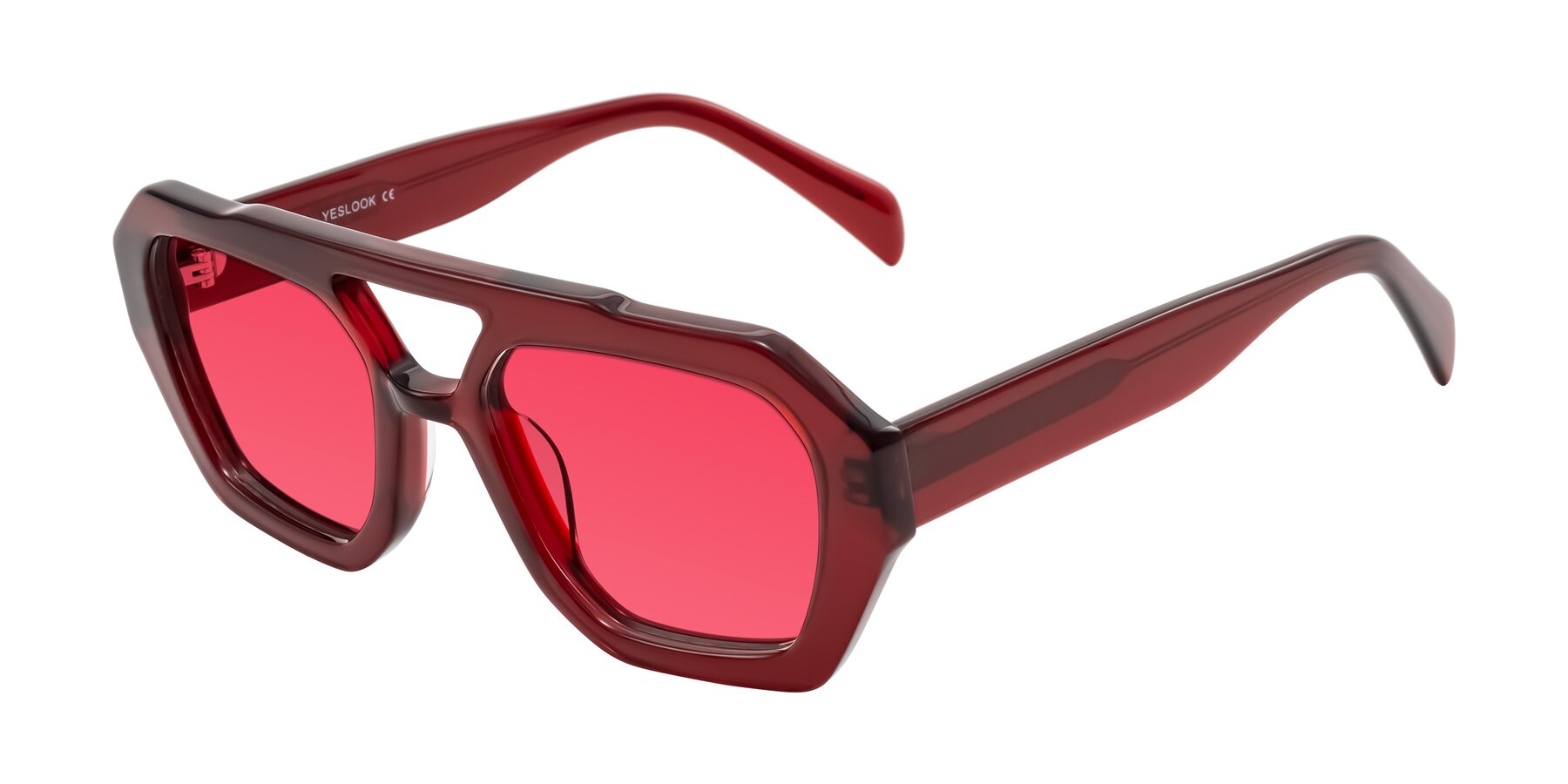 Angle of Silva in Wine with Red Tinted Lenses
