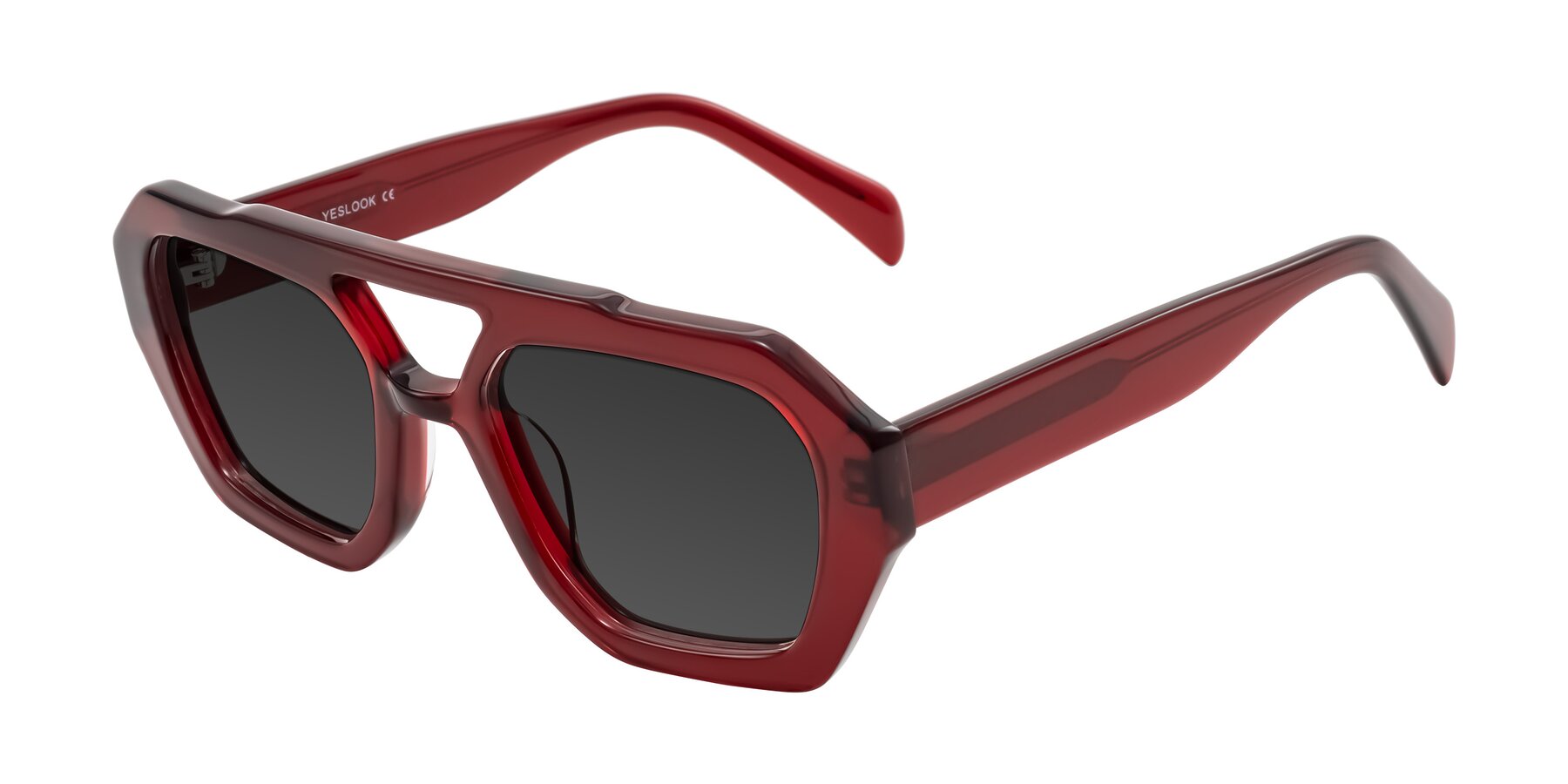 Angle of Silva in Wine with Gray Tinted Lenses