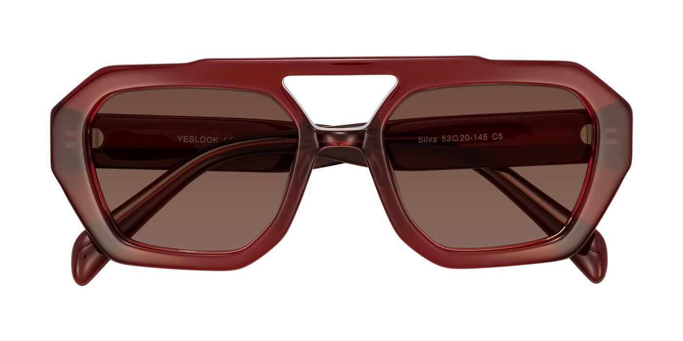 Silva - Wine Tinted Sunglasses